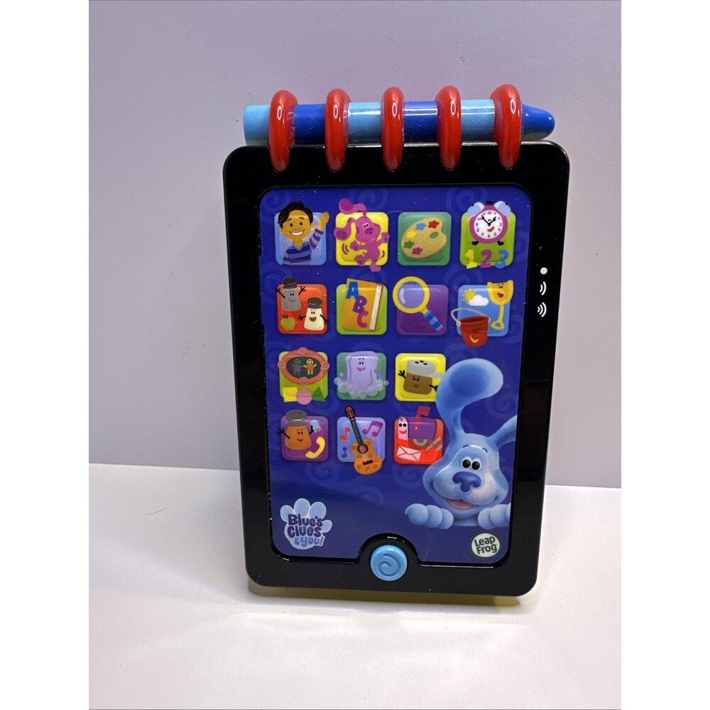Leap Frog Blue's Clues & You! Really Smart Handy-Dandy Notebook 6"x4" [Works]